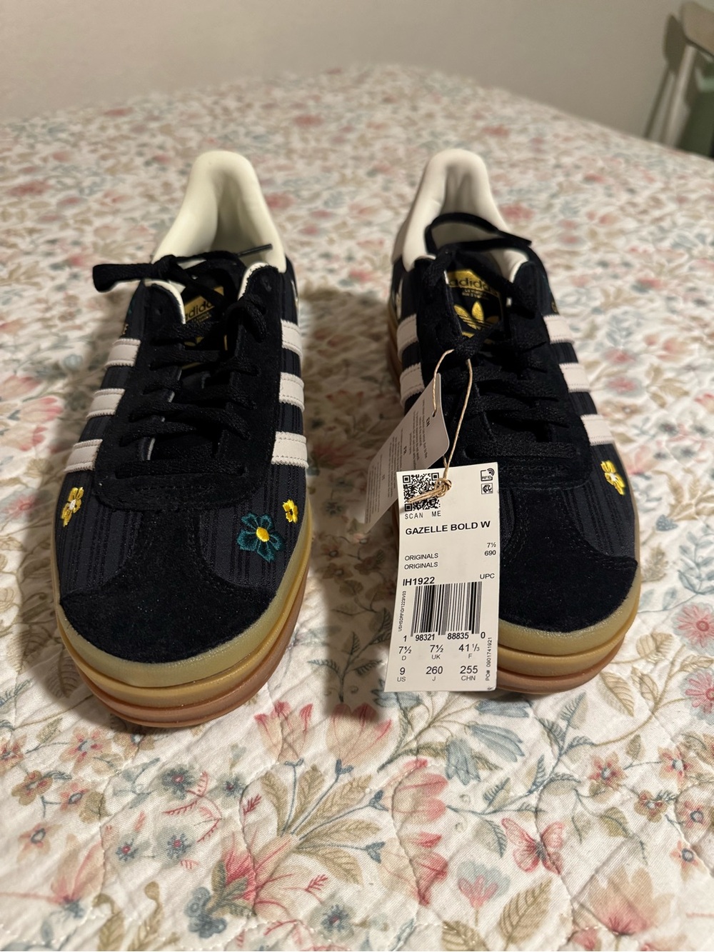 Women’s Adidas Gazelle Liberty London Edition. BRAND NEW with tags.